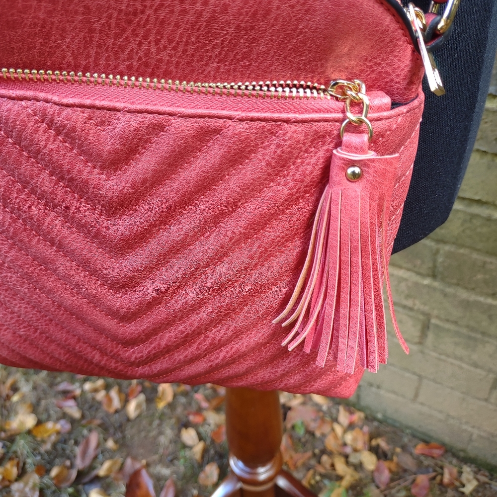 Red Crossbody purse
